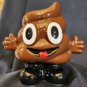 Smiley-face Poop Mug